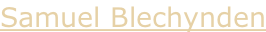 Samuel Blechynden