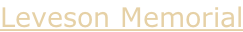 Leveson Memorial